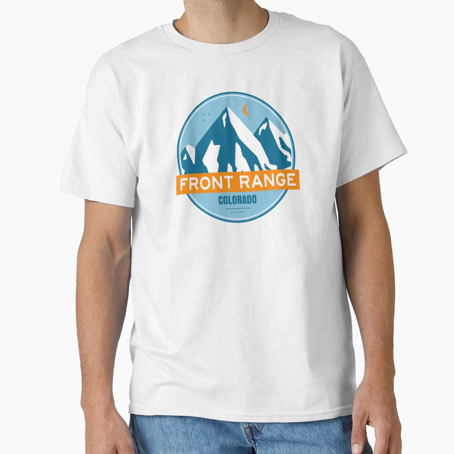 Front Range Mountains Colorado T-Shirt - Unique Graphic Unisex - T-Shirt, Sweatshirt, Hoodie