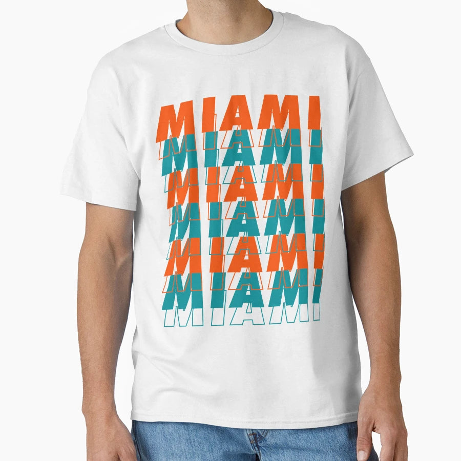 Miami T-Shirt - Aesthetic Graphic for Adults - T-Shirt, Sweatshirt, Hoodie