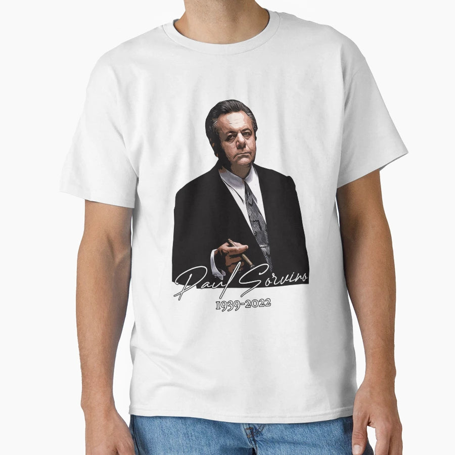 Rip Paul Sorvino T-Shirt - Streetwear Style for Adults - T-Shirt, Sweatshirt, Hoodie