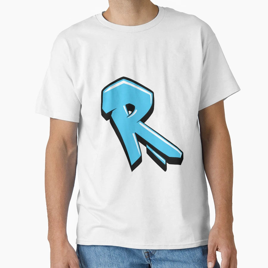 Graffiti Letter R T-Shirt - Unique Graphic for Adults - T-Shirt, Sweatshirt, Hoodie
