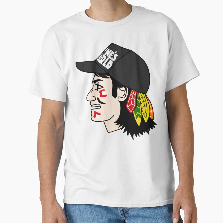 Wayne Blackhawk T-Shirt - Custom Art Print Men Women - T-Shirt, Sweatshirt, Hoodie