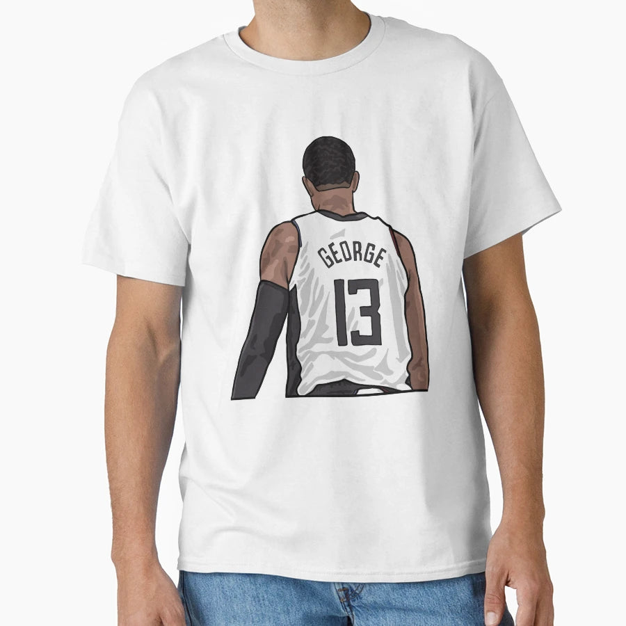 Paul George Back To T-Shirt - Fun Novelty Design for Adults - T-Shirt, Sweatshirt, Hoodie