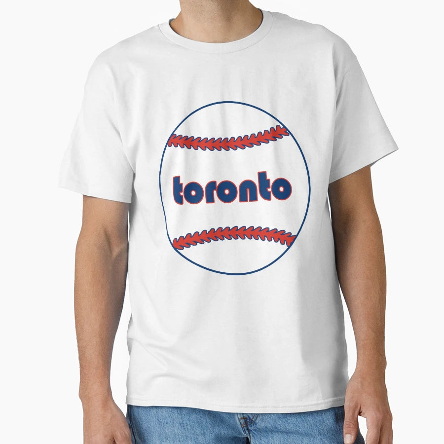 Toronto Throwback Baseball T-Shirt - Unique Graphic Unisex - T-Shirt, Sweatshirt, Hoodie