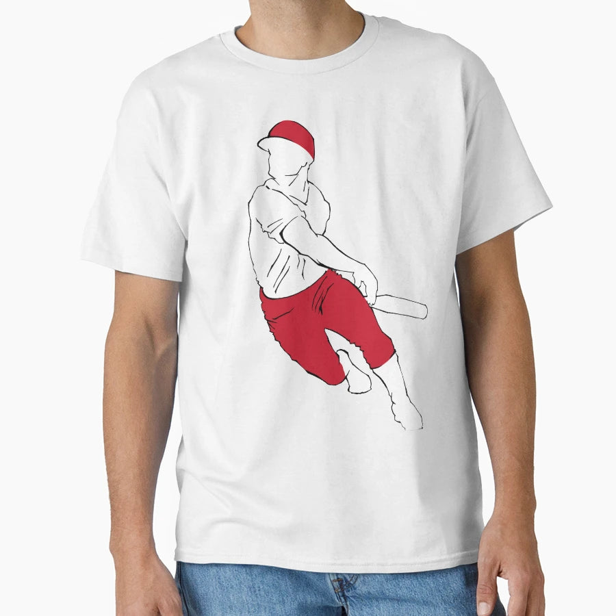 Hit N Run Red T-Shirt - Minimalist Print for Adults - T-Shirt, Sweatshirt, Hoodie