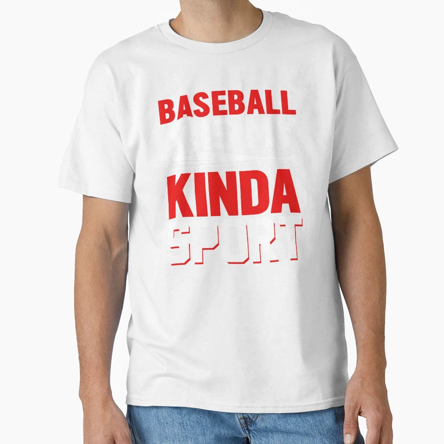 Baseball Is My Sport Baseball Sport T-Shirt - Minimalist Print for Adults - T-Shirt, Sweatshirt, Hoodie