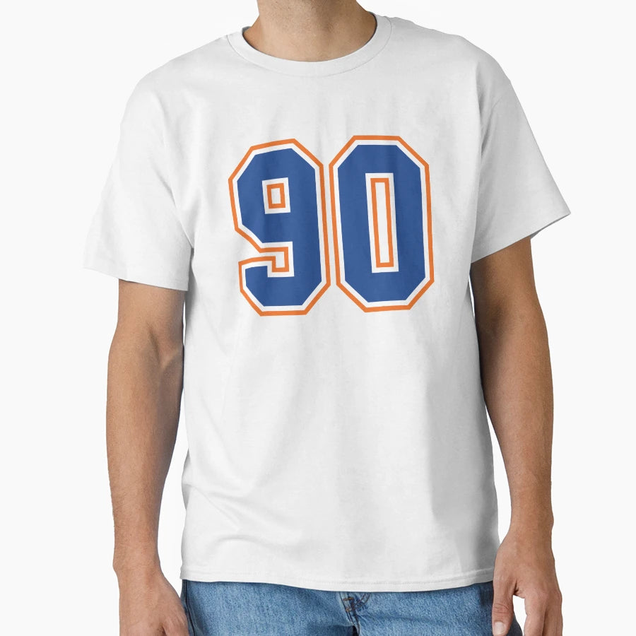 Ninety Jersey Number Sports 90 T-Shirt - Graphic Print Unisex - T-Shirt, Sweatshirt, Hoodie