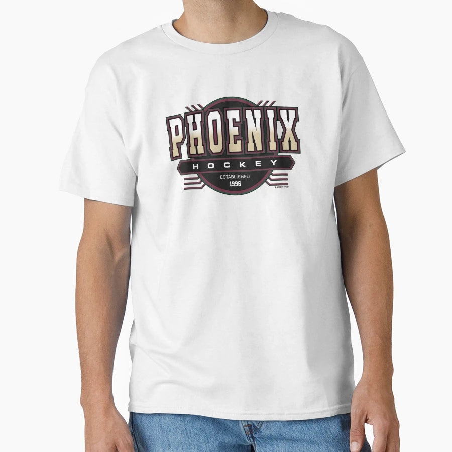 Phoenix Arizona Hockey Coyotes Inspired T-Shirt - Aesthetic Graphic Unisex - T-Shirt, Sweatshirt, Hoodie
