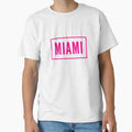 Miami T-Shirt - Minimalist Print for Adults - T-Shirt, Sweatshirt, Hoodie