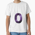 Letter O Galaxy T-Shirt - Graphic Print for Adults - T-Shirt, Sweatshirt, Hoodie