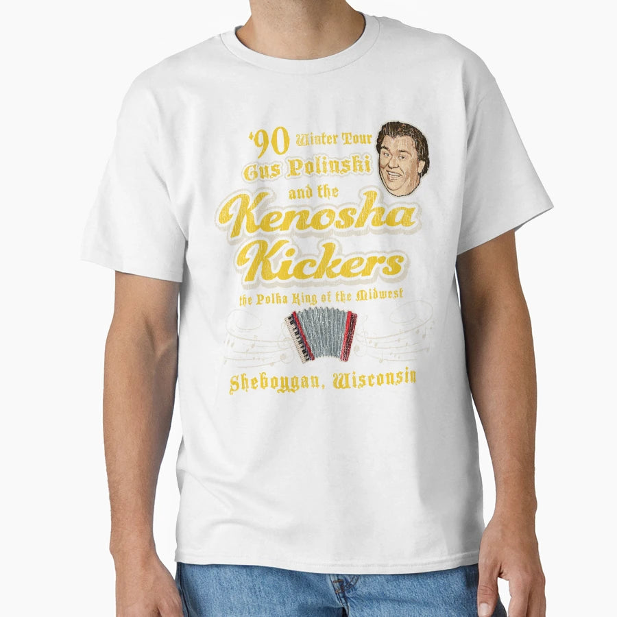 Polka King Midwest Dks Worn T-Shirt - Custom Art Print for Adults - T-Shirt, Sweatshirt, Hoodie