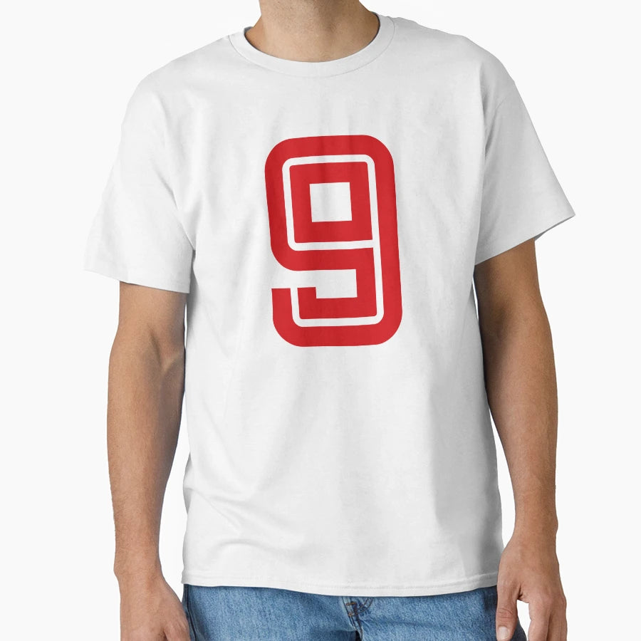 No 9 Player Number Nine Football T-Shirt - Streetwear Style Men Women - T-Shirt, Sweatshirt, Hoodie