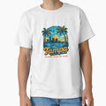 Tampa Florida T-Shirt - Custom Art Print Men Women - T-Shirt, Sweatshirt, Hoodie