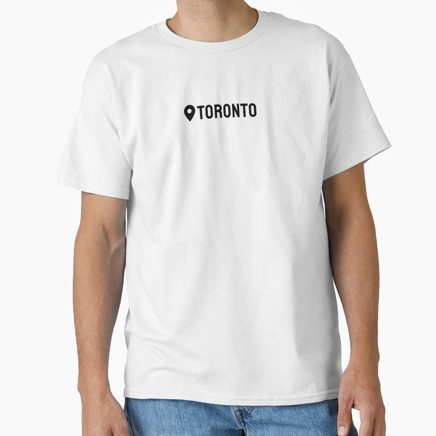 Toronto Location Tag T-Shirt - Fun Novelty Design Men Women - T-Shirt, Sweatshirt, Hoodie