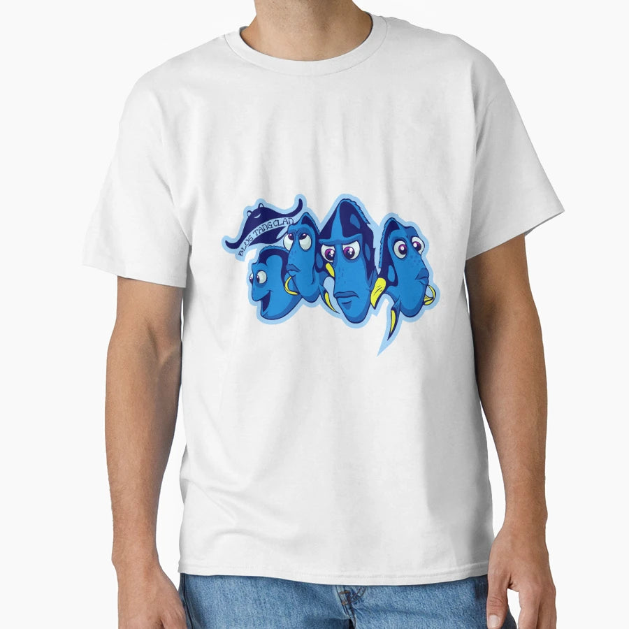 Blue Tang Clan T-Shirt - Unique Graphic for Adults - T-Shirt, Sweatshirt, Hoodie