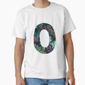 Elegant Succulent Pattern Letter O T-Shirt - Novelty Apparel Men Women - T-Shirt, Sweatshirt, Hoodie