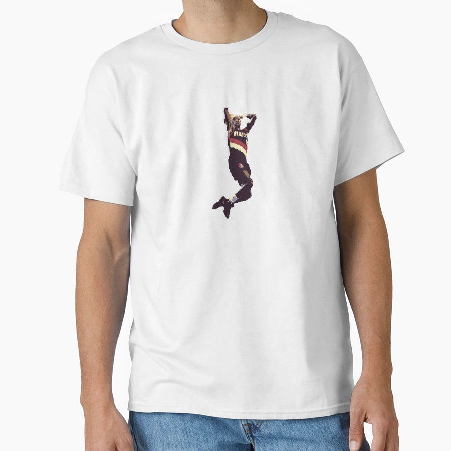 Clyde Drexler T-Shirt - Novelty Apparel for Adults - T-Shirt, Sweatshirt, Hoodie
