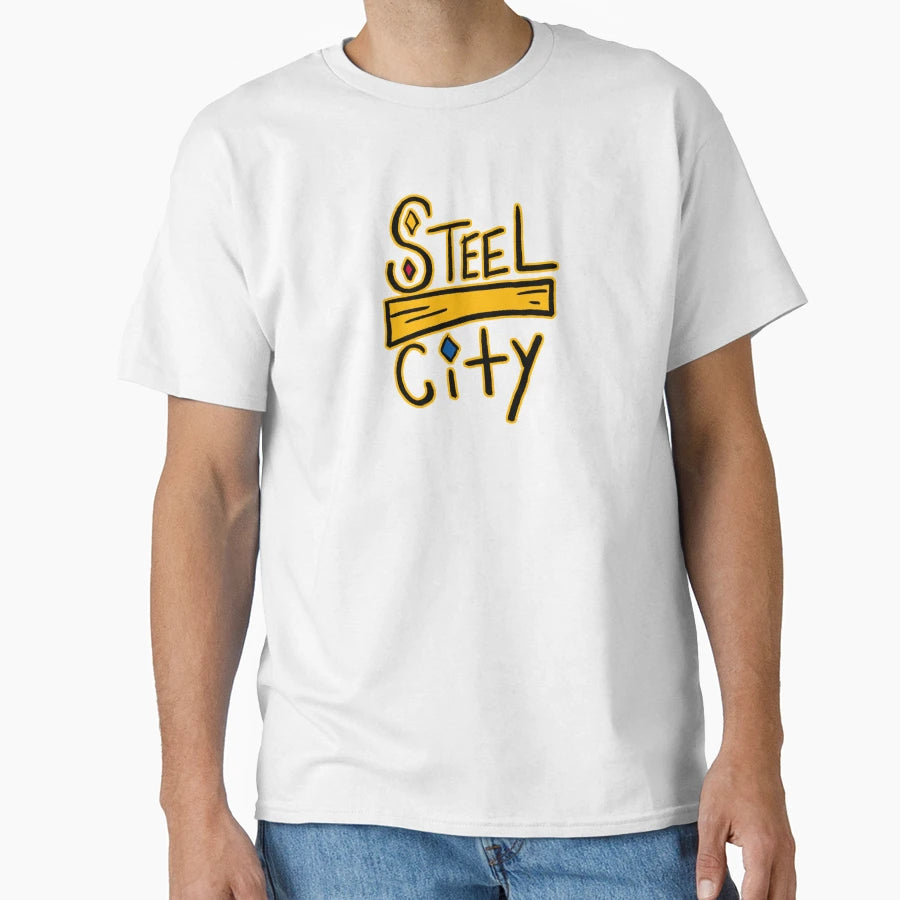 Steel City Pittsburgh T-Shirt - Unique Graphic Men Women - T-Shirt, Sweatshirt, Hoodie
