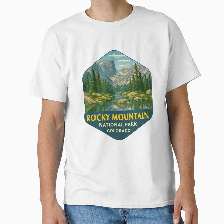 Rocky Mountain National Park Colorado T-Shirt - Streetwear Style Men Women - T-Shirt, Sweatshirt, Hoodie