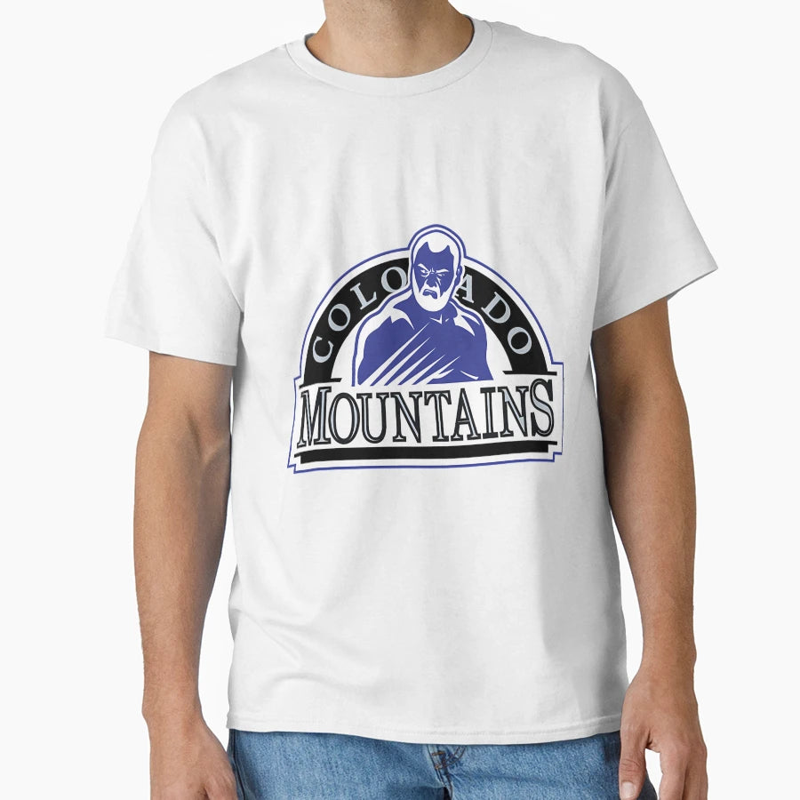 Mountains T-Shirt - Fun Novelty Design for Adults - T-Shirt, Sweatshirt, Hoodie