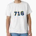 Buffalo 716 T-Shirt - Custom Art Print Unisex - T-Shirt, Sweatshirt, Hoodie