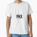 Phx Phoenix Airport Code T-Shirt - Novelty Apparel for Adults - T-Shirt, Sweatshirt, Hoodie