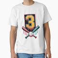 Baseball Drip Number 3 Player Or 3Rd T-Shirt - Graphic Print Men Women - T-Shirt, Sweatshirt, Hoodie