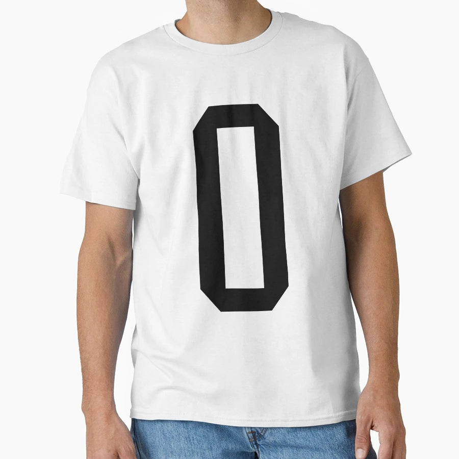 Number 0 T-Shirt - Casual Everyday Wear Men Women - T-Shirt, Sweatshirt, Hoodie