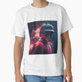 Futuristic Player Baseball Burbank T-Shirt - Custom Art Print Unisex - T-Shirt, Sweatshirt, Hoodie