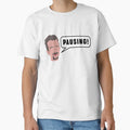 Jonathan Ferguson Pausing T-Shirt - Minimalist Print Unisex - T-Shirt, Sweatshirt, Hoodie