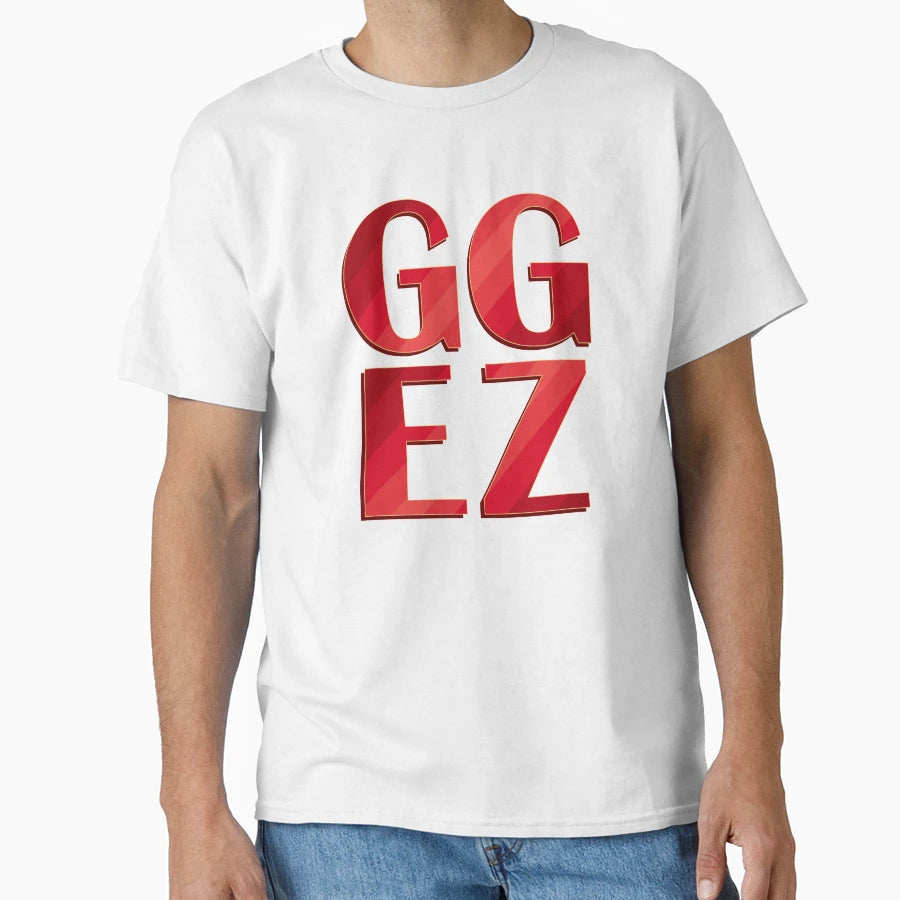 Gg Ez T-Shirt - Minimalist Print Men Women - T-Shirt, Sweatshirt, Hoodie