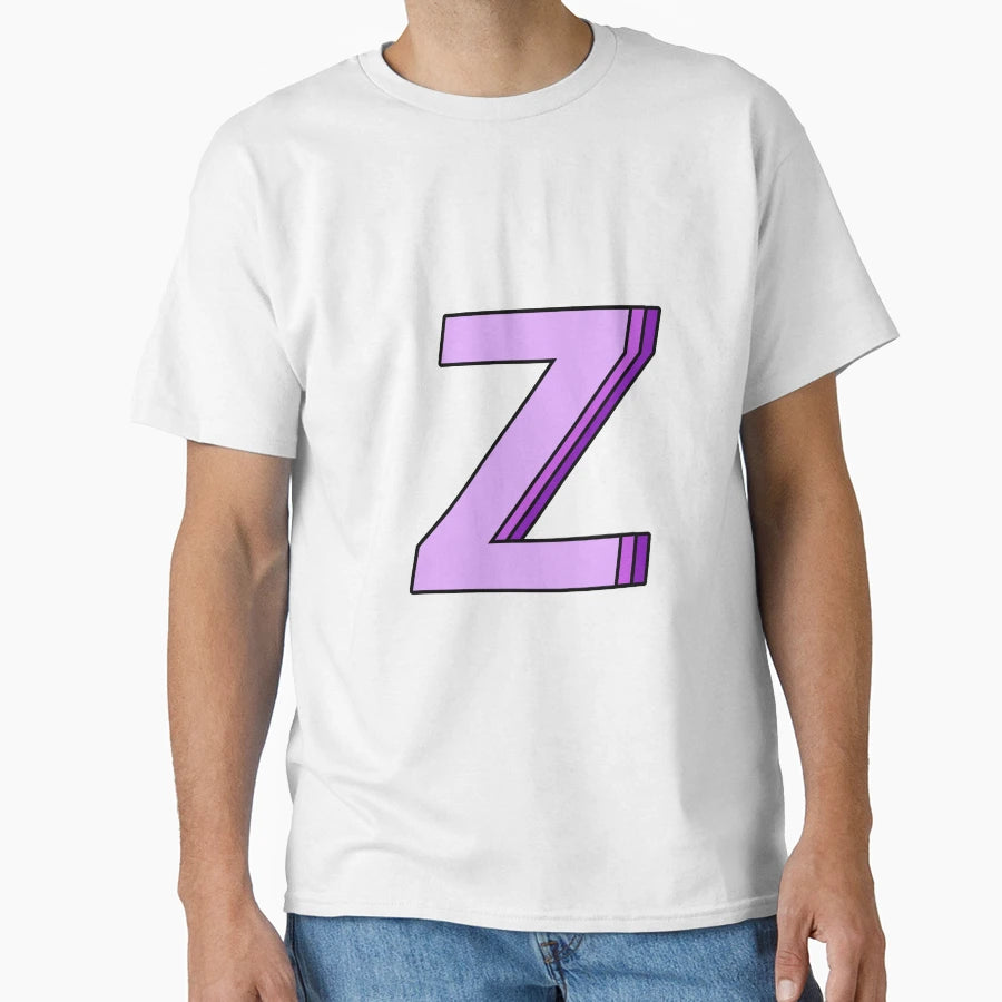 Purple Z T-Shirt - Casual Everyday Wear Unisex - T-Shirt, Sweatshirt, Hoodie