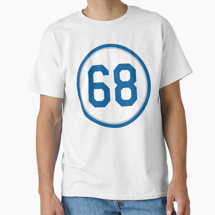 Ross Stripling 68 Jersey Number T-Shirt - Unique Graphic Unisex - T-Shirt, Sweatshirt, Hoodie