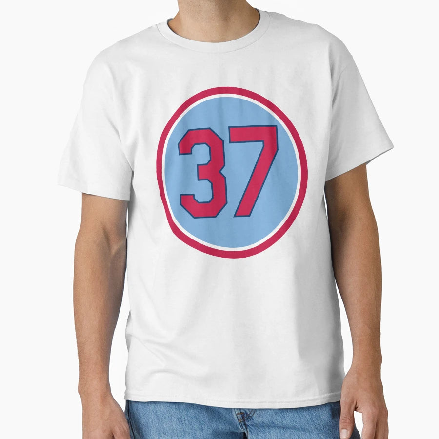 Keith Hernandez 37 Jersey Number T-Shirt - Unique Graphic Unisex - T-Shirt, Sweatshirt, Hoodie