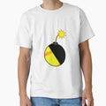 Softball Bomb T-Shirt - Minimalist Print Men Women - T-Shirt, Sweatshirt, Hoodie