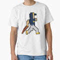 Milwaukee Pixel Baseball Player T-Shirt - Casual Everyday Wear Unisex - T-Shirt, Sweatshirt, Hoodie