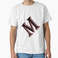 Alphabet M T-Shirt - Fun Novelty Design for Adults - T-Shirt, Sweatshirt, Hoodie