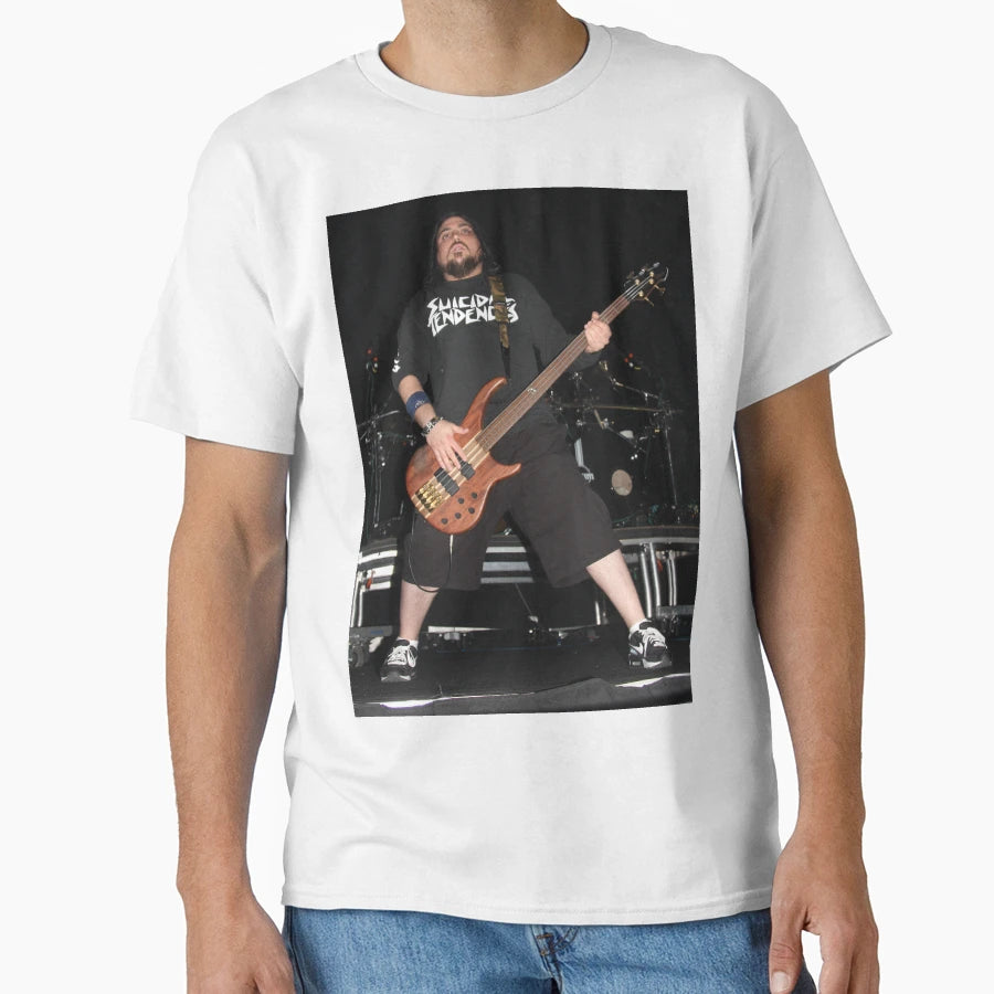 Jim Lamarca Chimaira Photograph T-Shirt - Novelty Apparel Men Women - T-Shirt, Sweatshirt, Hoodie