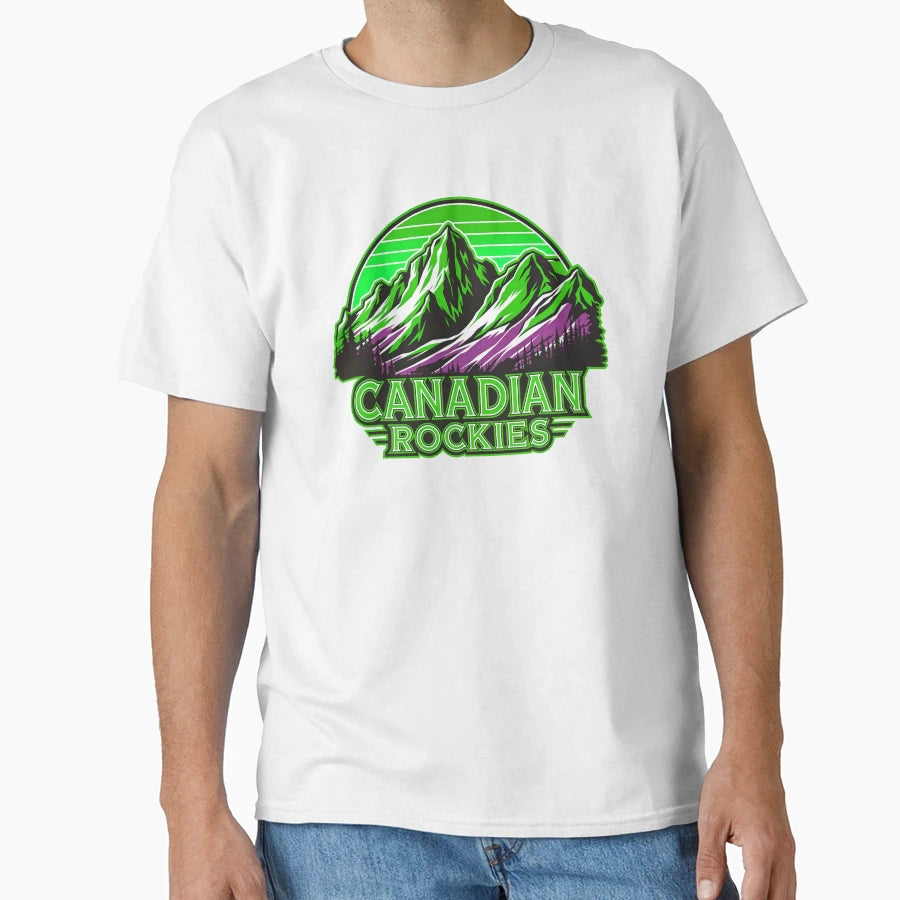 Canadian Rockies T-Shirt - Streetwear Style Unisex - T-Shirt, Sweatshirt, Hoodie