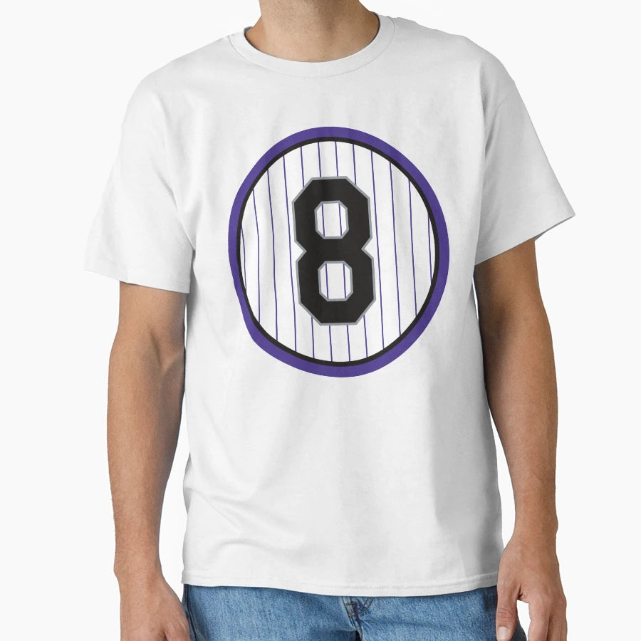 Josh Fuentes 8 Jersey Number T-Shirt - Casual Everyday Wear Men Women - T-Shirt, Sweatshirt, Hoodie