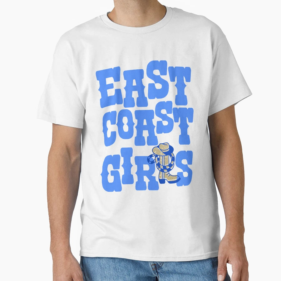 East Coast Blue T-Shirt - Unique Graphic Unisex - T-Shirt, Sweatshirt, Hoodie