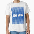 New York Dots 8 T-Shirt - Fun Novelty Design for Adults - T-Shirt, Sweatshirt, Hoodie
