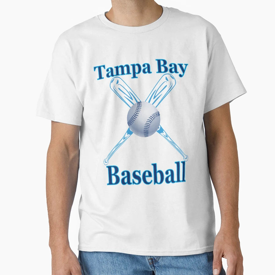 Tampa Bay Baseball T-Shirt - Unique Graphic Men Women - T-Shirt, Sweatshirt, Hoodie