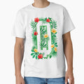 Capital Letter Q Alphabet Monogram T-Shirt - Unique Graphic for Adults - T-Shirt, Sweatshirt, Hoodie