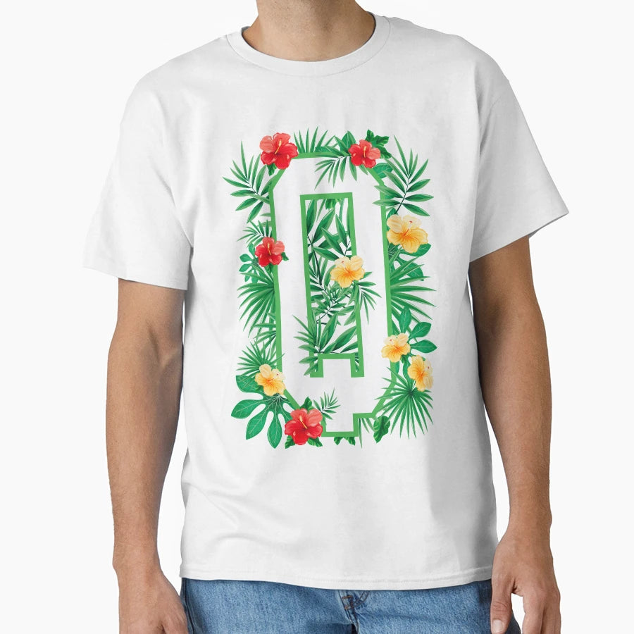 Capital Letter Q Alphabet Monogram T-Shirt - Unique Graphic for Adults - T-Shirt, Sweatshirt, Hoodie