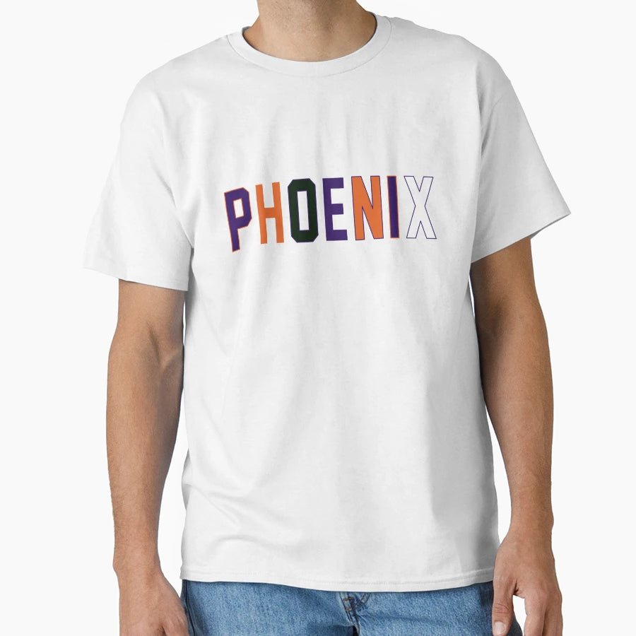 Phoenix Multi College T-Shirt - Streetwear Style for Adults - T-Shirt, Sweatshirt, Hoodie