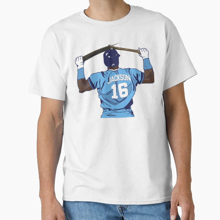 Bo Jackson Bat Break T-Shirt - Aesthetic Graphic for Adults - T-Shirt, Sweatshirt, Hoodie