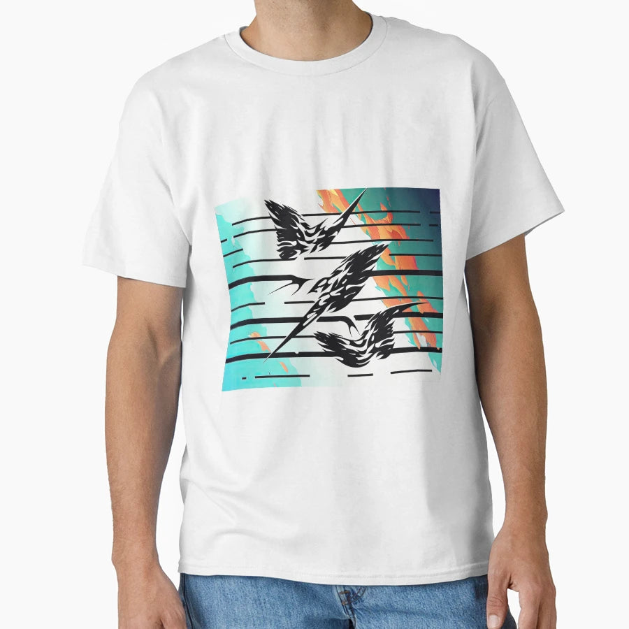 Birds 05 T-Shirt - Graphic Print Unisex - T-Shirt, Sweatshirt, Hoodie