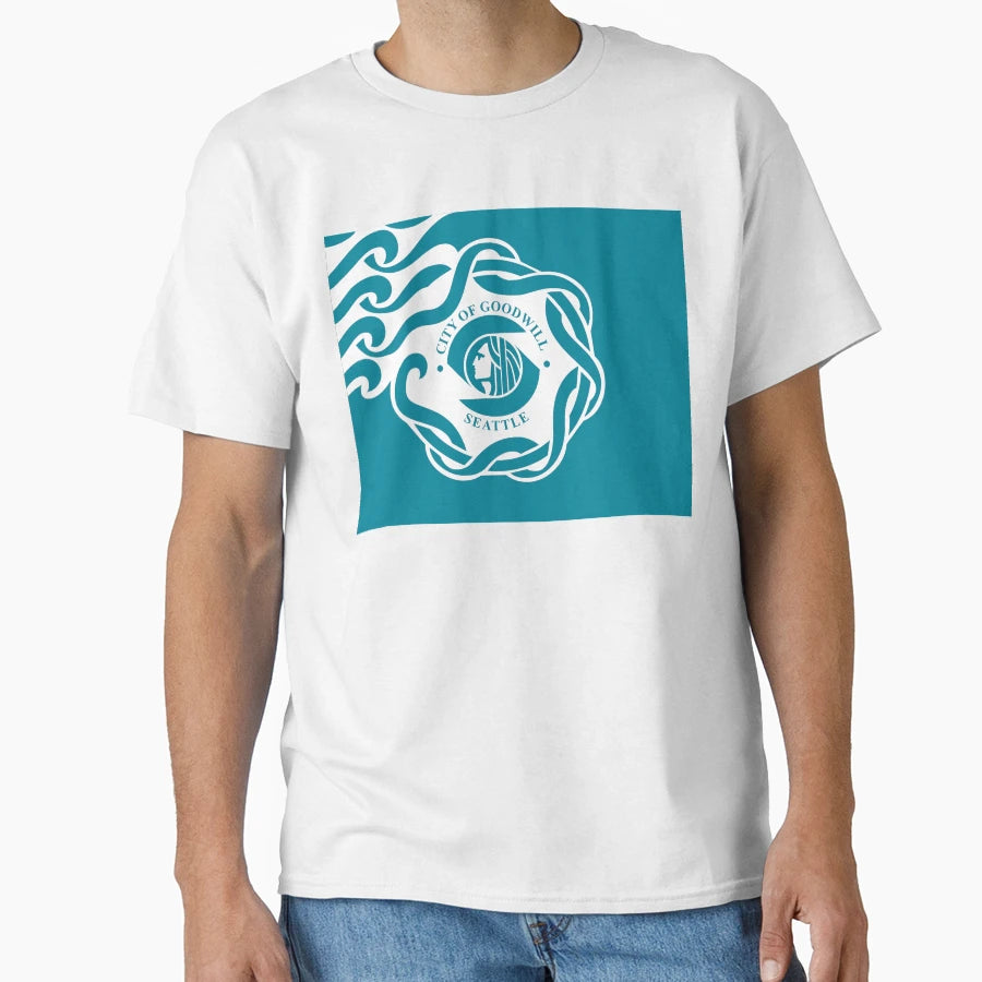 Seattle Flag T-Shirt - Casual Everyday Wear Men Women - T-Shirt, Sweatshirt, Hoodie