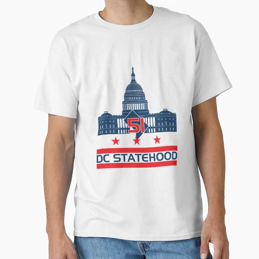 Dc 51St State T-Shirt - Aesthetic Graphic Unisex - T-Shirt, Sweatshirt, Hoodie