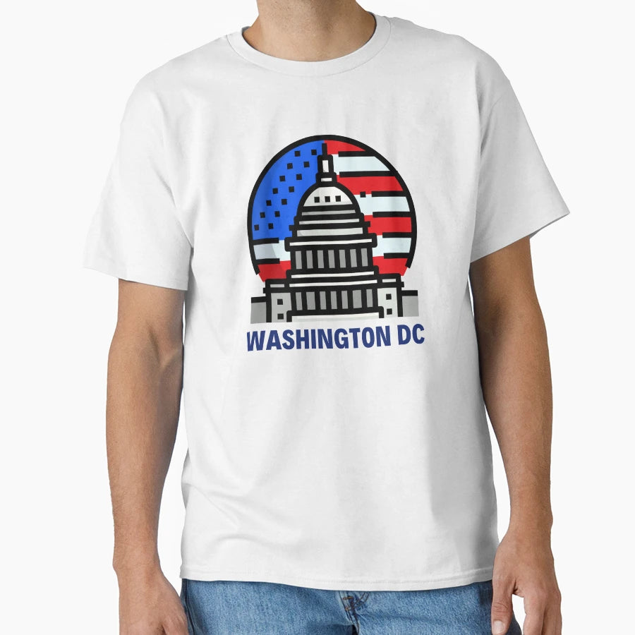 Washington Dc T-Shirt - Novelty Apparel for Adults - T-Shirt, Sweatshirt, Hoodie